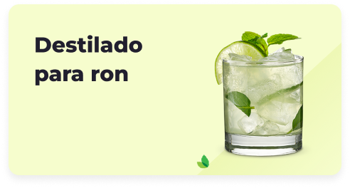 Destilado  para ron